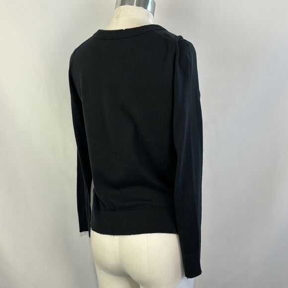 Zadig and Voltaire Black Miss Camo Skull Sweater - Picture 6 of 9